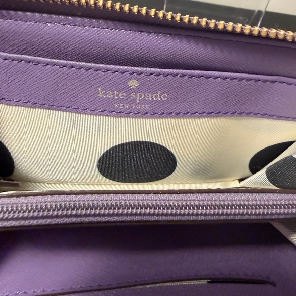 Bundle Like new Kate Spade Lavender  wallet - Picture 13 of 14